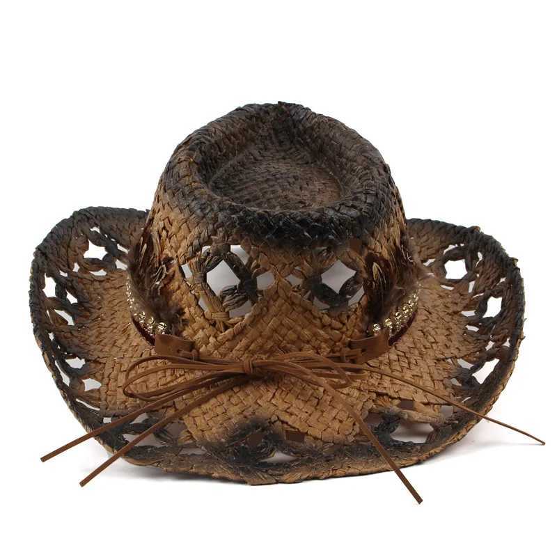 Summer cowboy hats simple Western European and American cowboy hats sun hats sun hats W241225