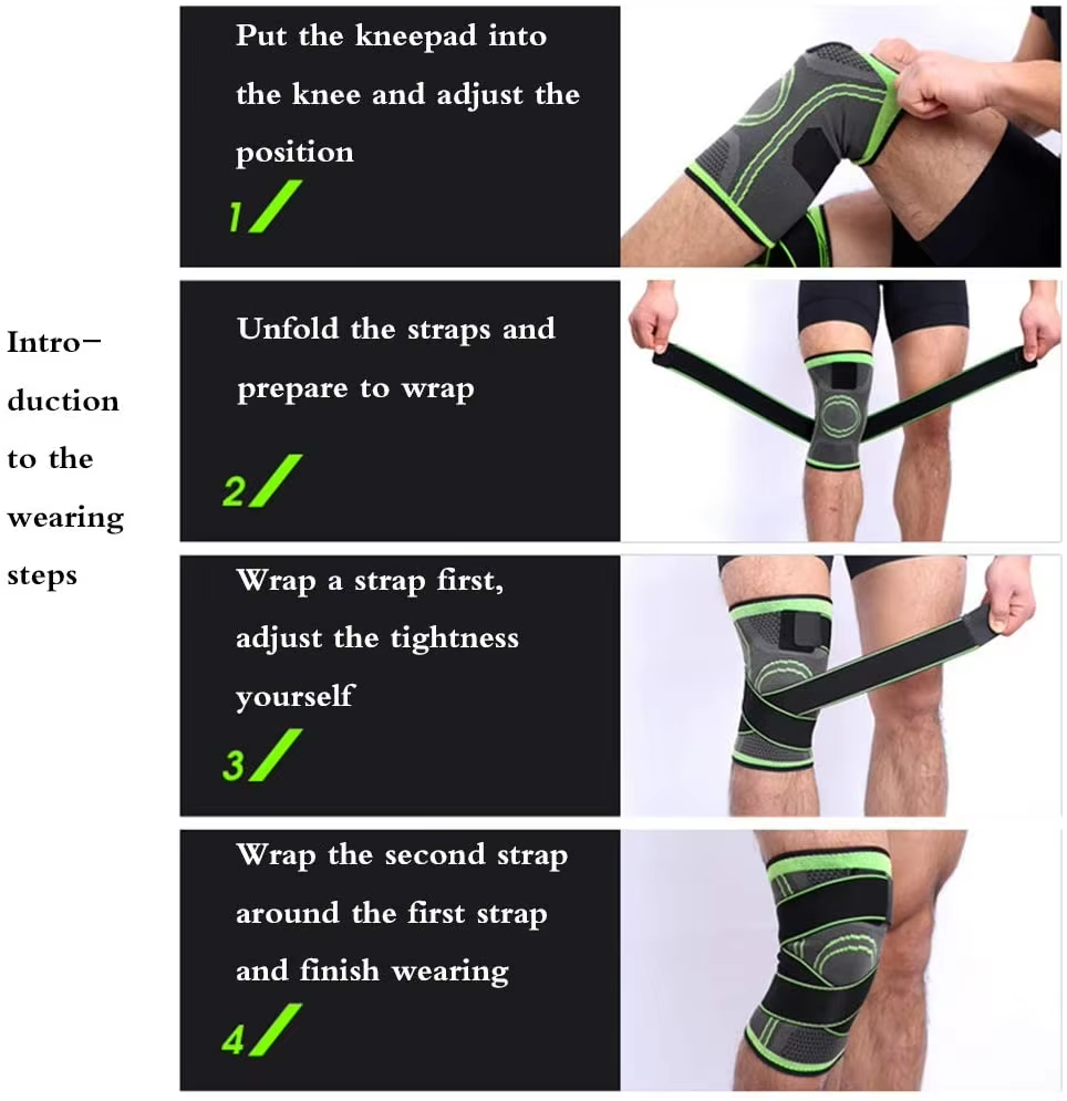 adjustable elbow knee pad knee brace compression sleeve sport knee support