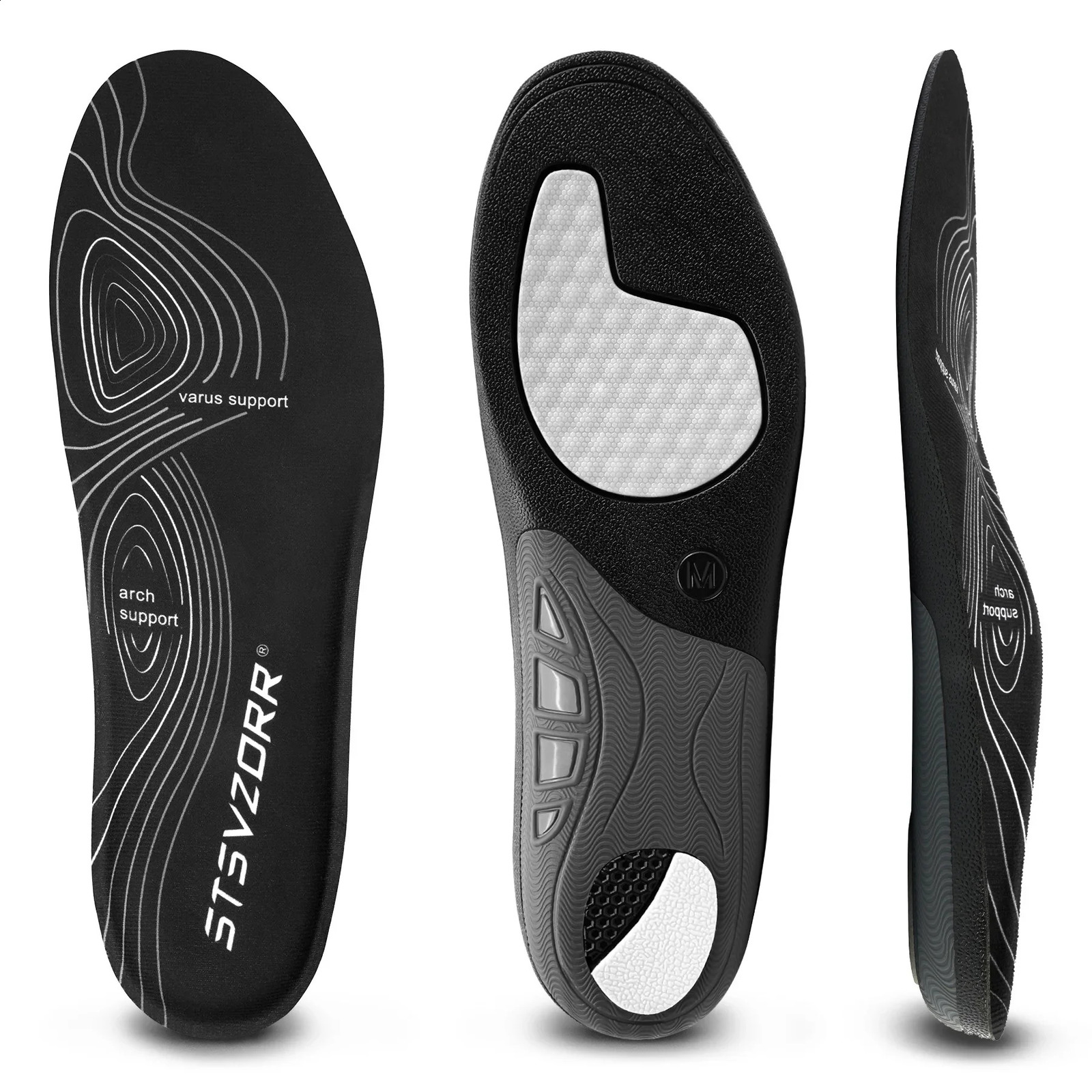 iFitna PU Plantar Fasciitis Pain Relief Orthopedic Insole Men Women Sneaker Flat Feet High Arch Support Ortic Insert Sole 241226