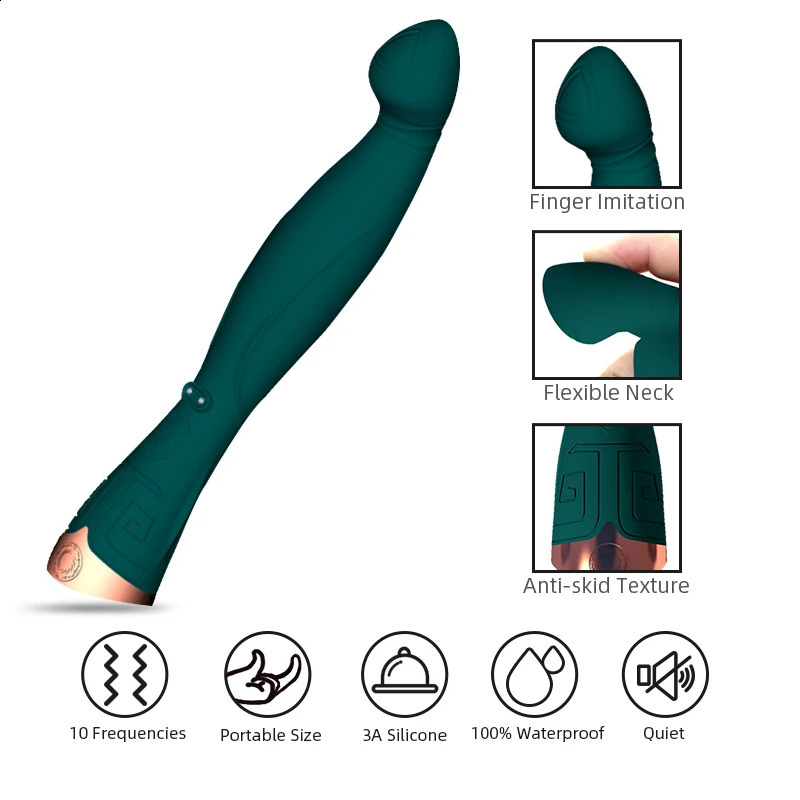 Finger Digging G Spot Vibrator Dildo Sex Female AV Stick Massager Silicone Vagina Clitoris Stimulator Adult Toys for Woman18 241226