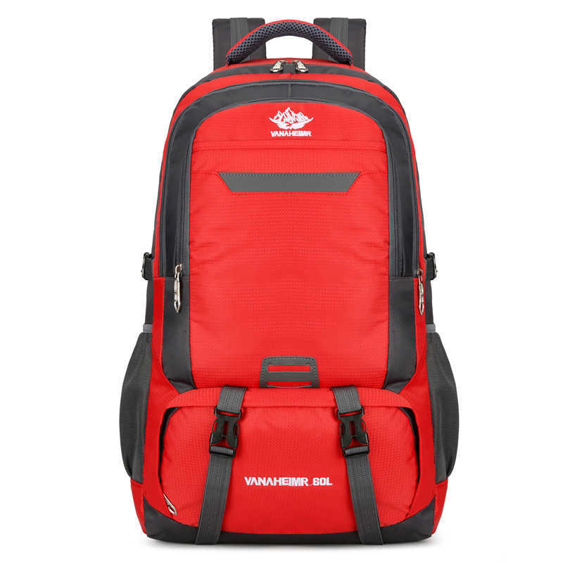Mountaineering Bag New Outdoor Large Capacity Backpack Water Proof Mens And WoMens Hiking Travel Bag 240920
