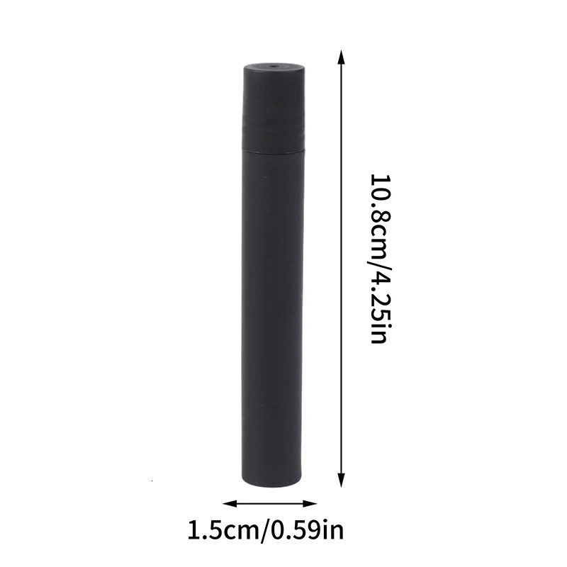 10ml ball bottle Empty Perfume Roll Roller Ball Bottle Plastic Stainless Steel Liquids Oil Container Refillable Bottles Holders 241225