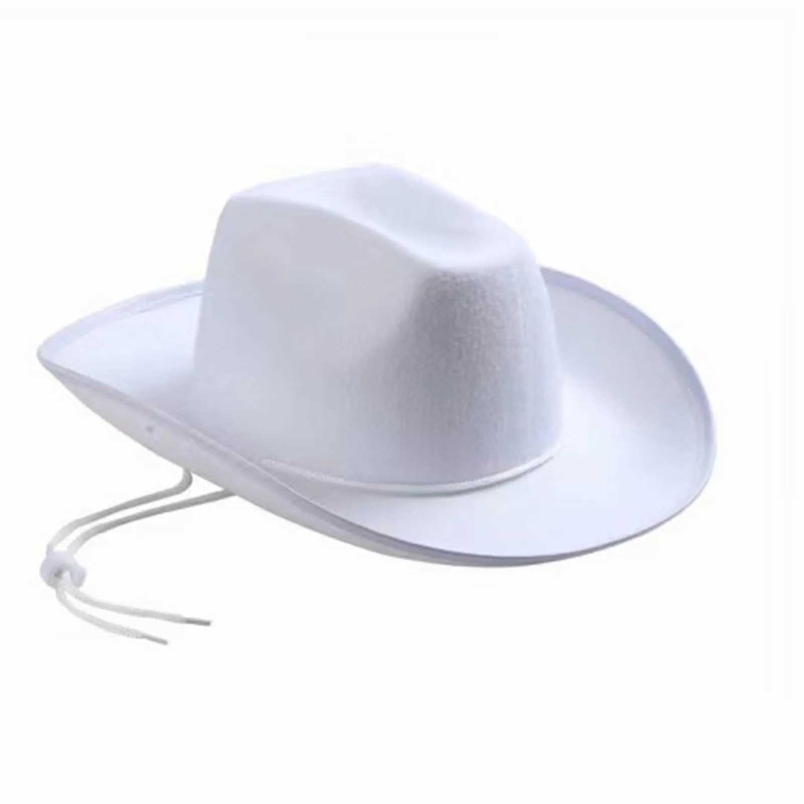 White denim hat Western adjustable denim hat Outdoor denim edge hat Summer white wrap hat Fashion cool Cobra W241225