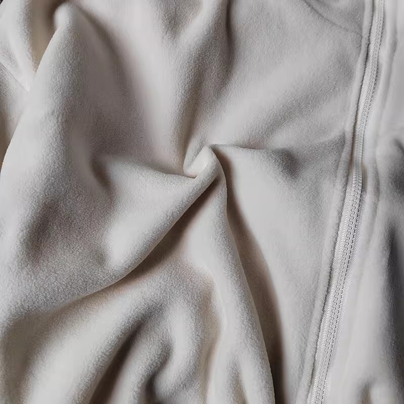 Women's Fleece-Ed Warm Casual Loose Running Crop Top Long Sleeve Fiess Sports Coat Yoga Sweatshirt