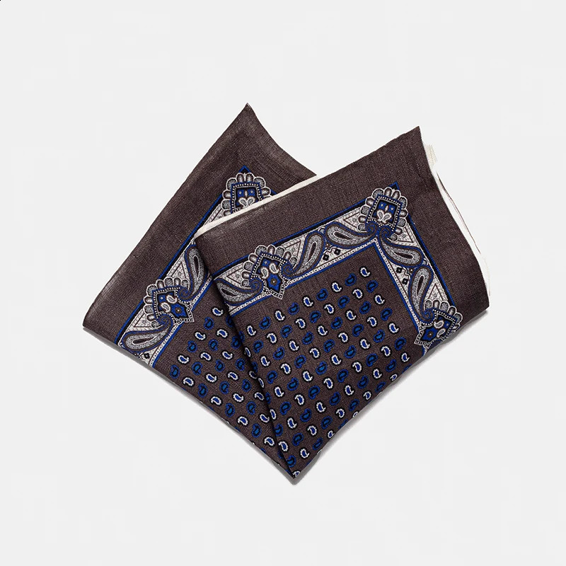 Fashion Hankerchief Mens Pocket Square Mens Suit Handkerchiefs 241225