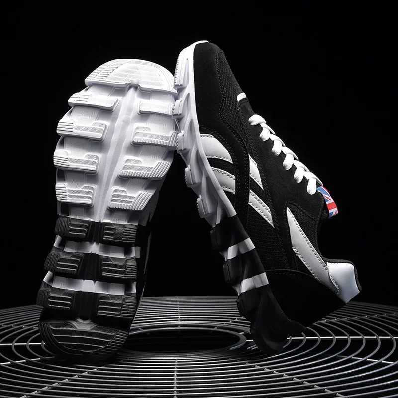 High Quality Mens shoes lightweight breathable shoes anti slip breathable running shoes mens shoes size 36-48 large sports shoes direct transport T241