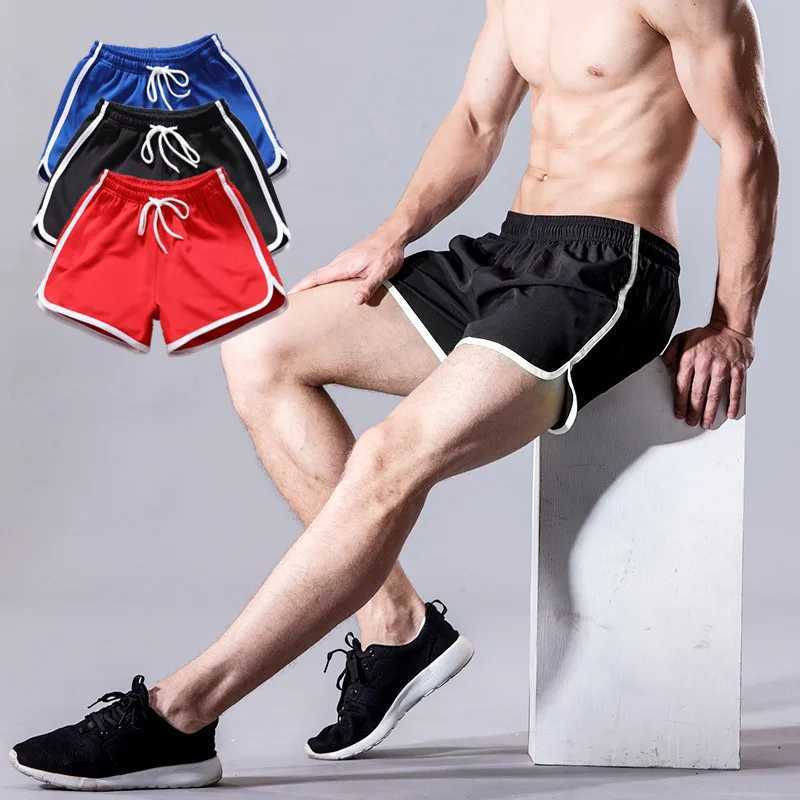 new Running shorts mens professional marathon track and field three piece pants sports beach pants mens fitness training pantsXJ241226