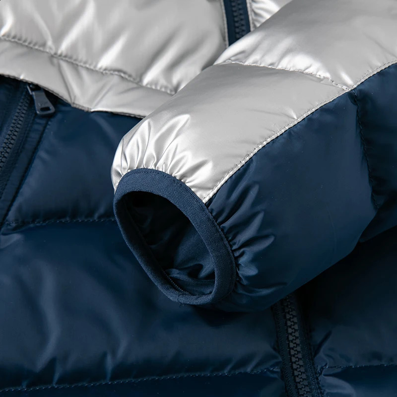 DK4224360 Dave Bella Winter Baby Boys 5Y13Y Fashion Hooded Down Coat Children 90% White Duck Padded Kids Jacket 241225