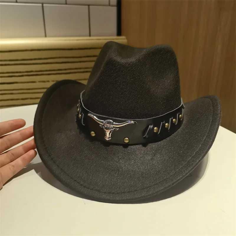 Cowboy Hat Western Cowboy Girl Panama Leisure Outdoor Decoration Summer Spring Women Cs Sombrero Vaquero Sombrero New W241225