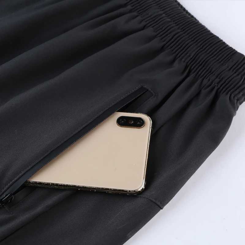 Men Running Shorts Quick Dry Fitness Sport Knee Length Shorts 2022 New Casual Gym Shorts Loose Male Training ShortsXJ241226