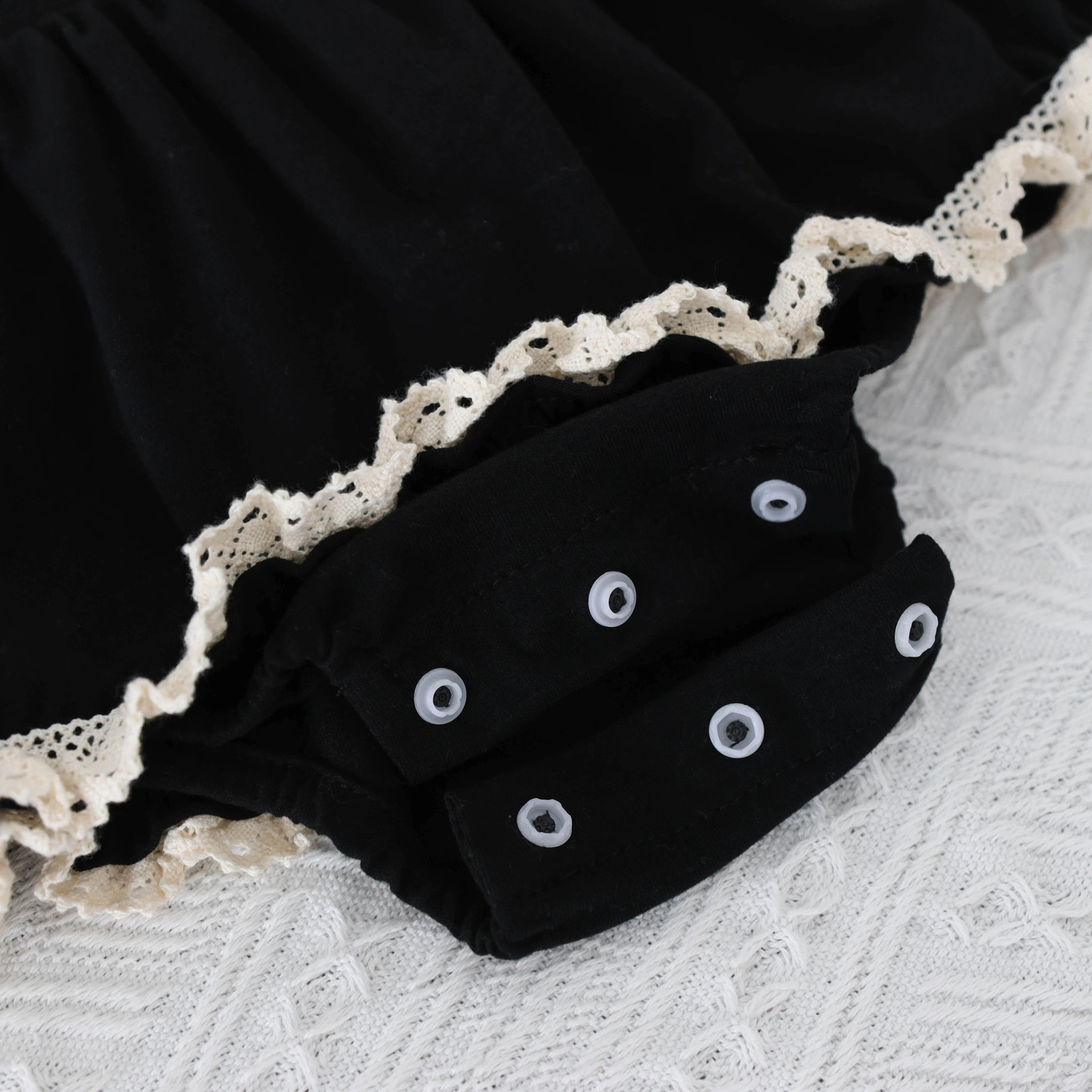 Girls College Style suit Childrens Korean Doll Collar Shirt Lace Strap dress TwoPiece Set 241225