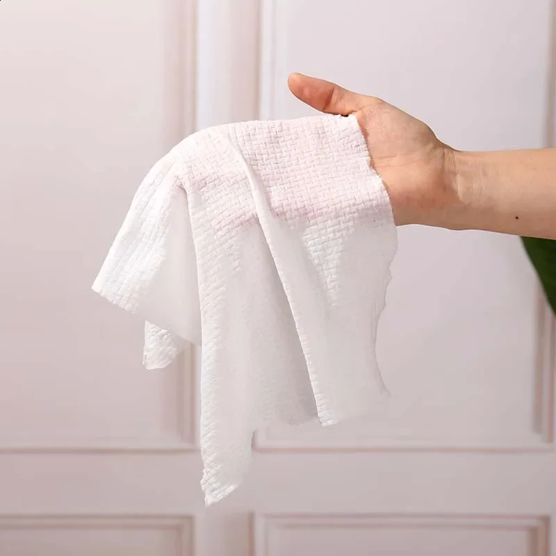 Microfiber towel disposable face towel travel size el compact household wet wipes compressed yukata home textile garden 241226