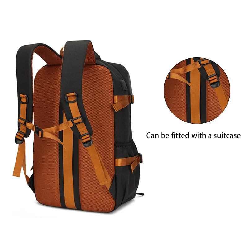 40L ultra large capacity mens backpack high-end travel backpack sports outdoor luggage bag mountain climbing bag waterproof 241225