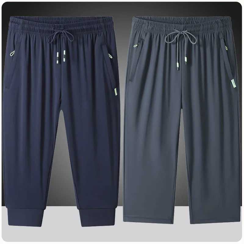 Mens Summer Workout Gym Jogging Shorts Quick Dry Capri Pant Training Fishing Travel Hiking Athletic Running Shorts Men ClothingXJ241226