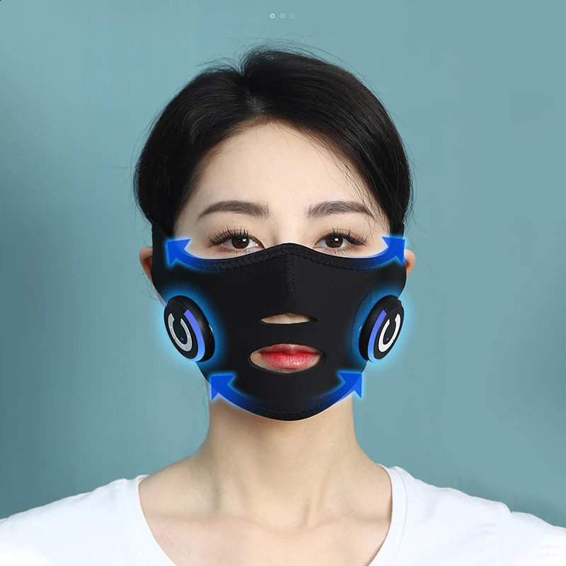 EMS Beauty Instrument Face-lifting Instrument Face Massager Face Mask Face-lifting Device V Face Lift Tightening Microcurrent 241226ww