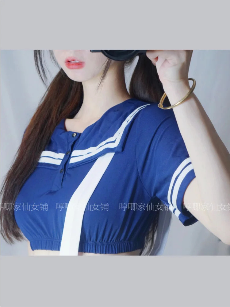 WOMENGAGA Preppy Style Sweet Sexy JK Lolita Strap Dress Mini Pleated Skirts T Shirt Fashion Two Piece Set Fairy Cute MB0D 241226
