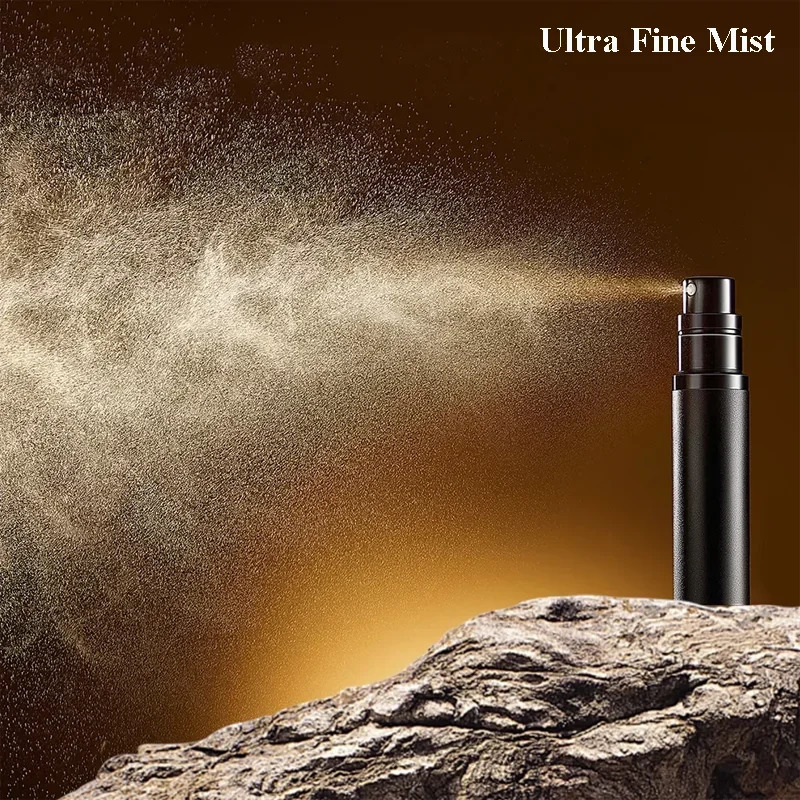10/8/5ml Mini Perfume Refillable Bottle Liquid Container For Cosmetics Bottom Charge Spray Bottling Dispenser Press Head Travel 241225