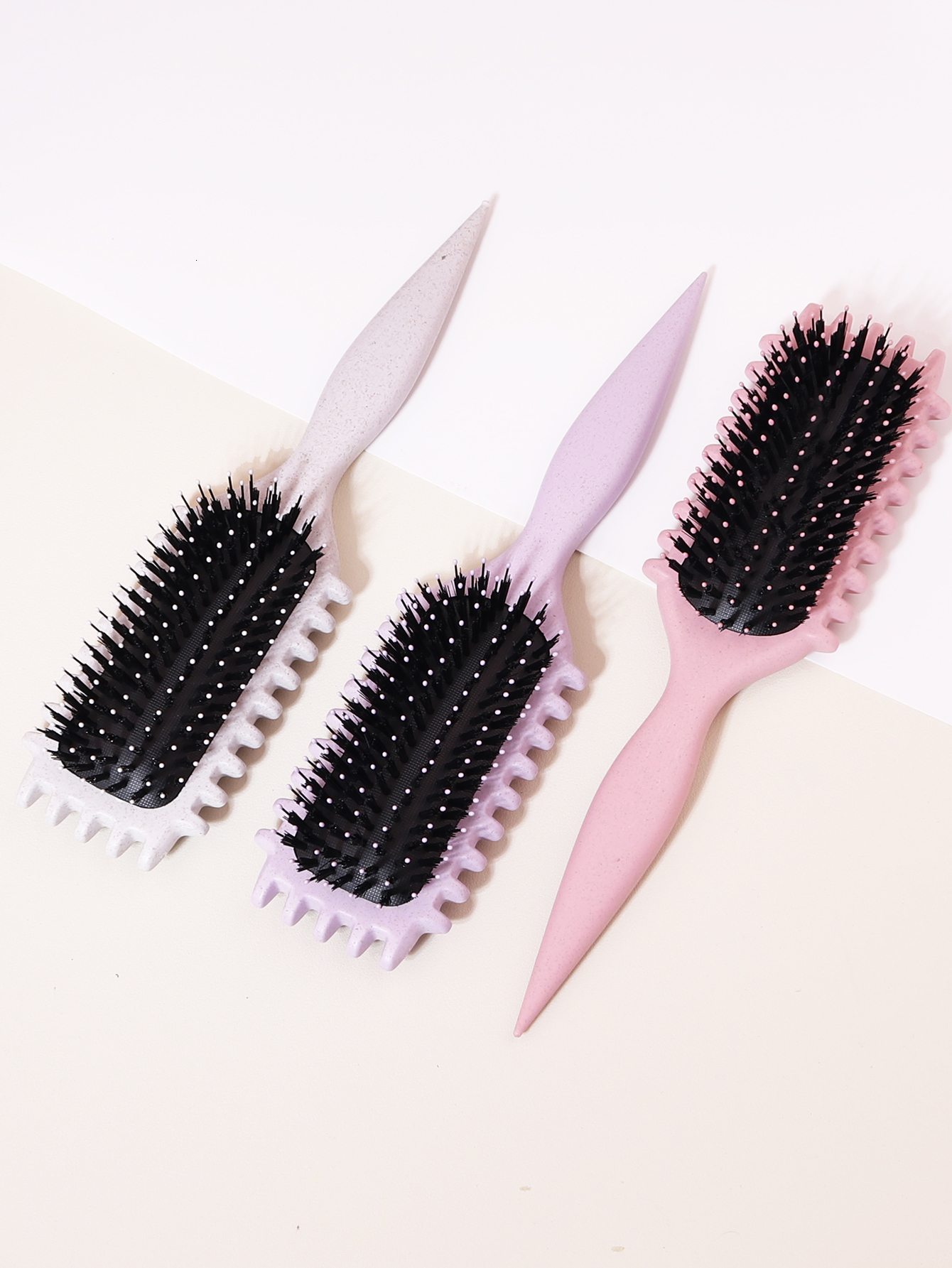 Safety Scalp Massage Airbag Plastic Anti-Static Practical Care Multi-Purpose Fashionable Comb Special For Real Hair Wigs