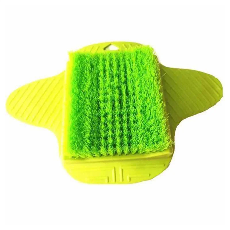 Silicone Foot Brush Massage Slippers Bath Shoes Brush Pumice Stone Foot Dead Skin Shower Foot Scrubber with Sucker 241226
