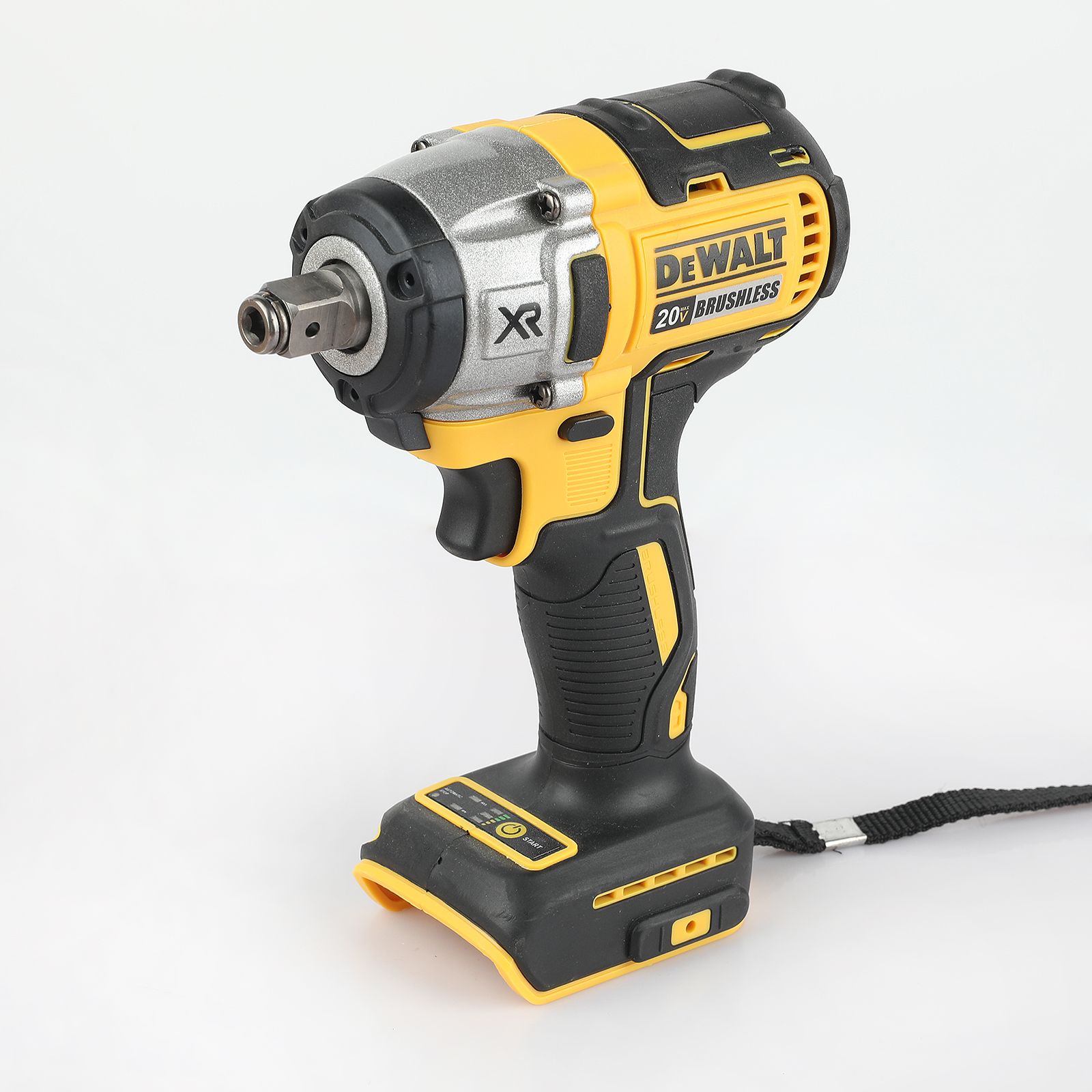 Dewalt DCF880 Cordless Impact Wrench 203N.m Compact Electric Wrench Recharge Power Tools For 20V Lithium Battery,WIth LED light ring (Tool Only )