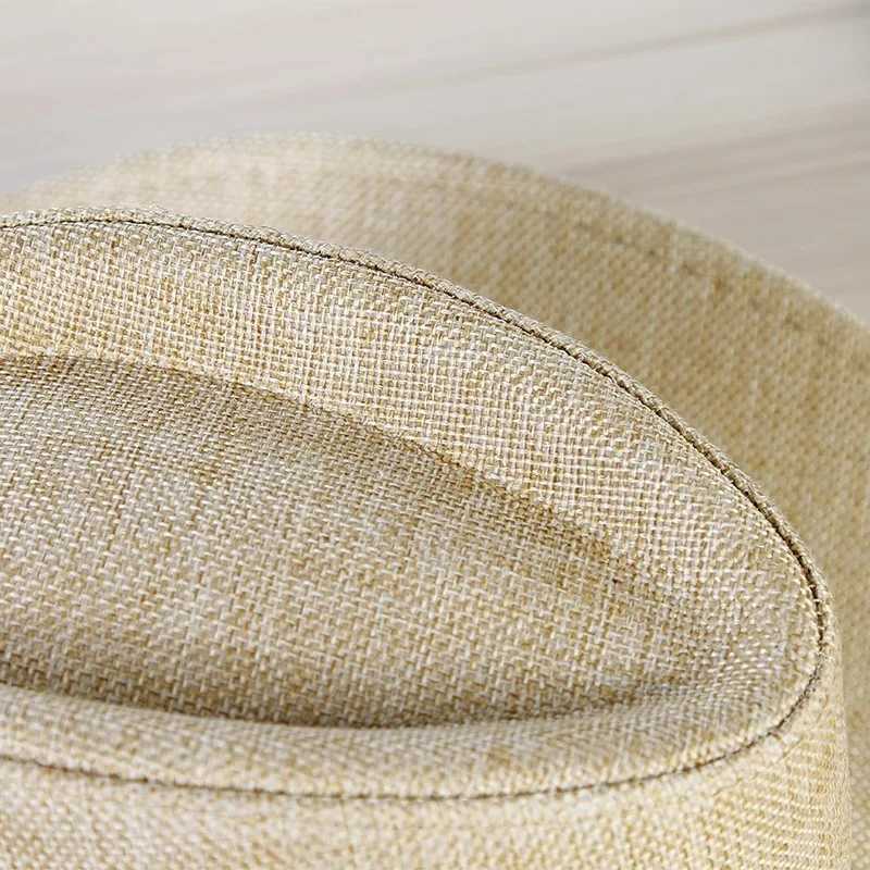 Retro Western Denim Hat Solid Color Potted Hat Summer Wide Brown Sunscreen Denim Sun C Outdoor Travel Camping UV Protection Sunshade Hat W241225
