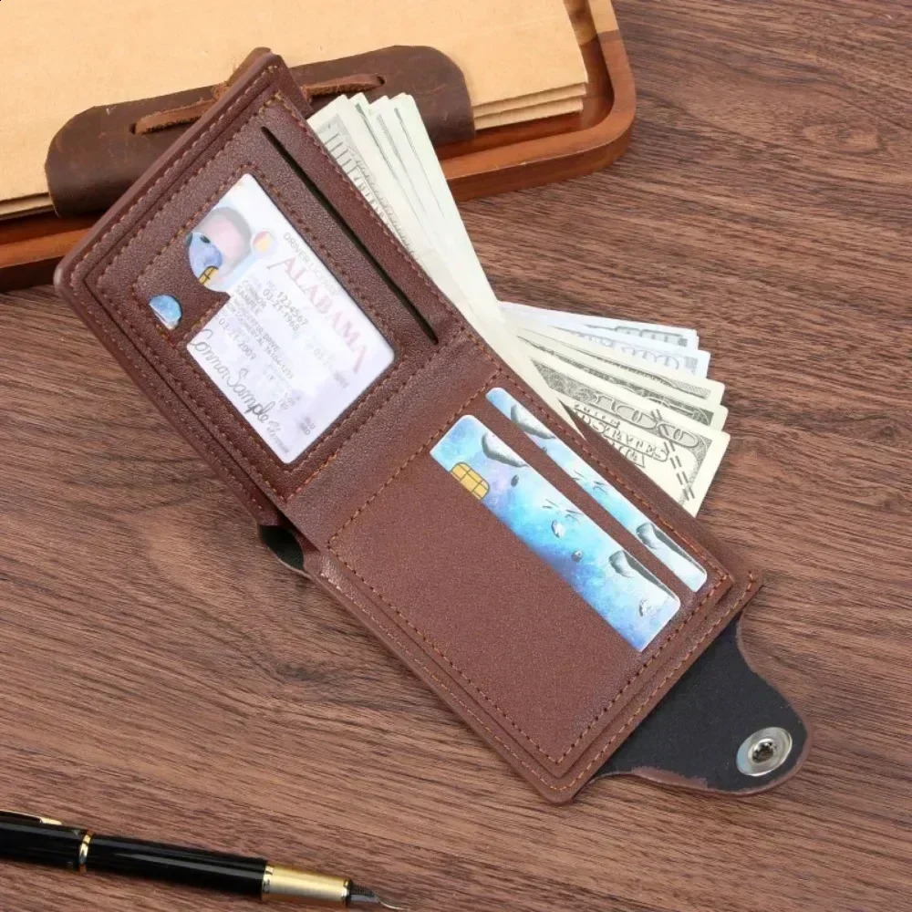 One Piece Luffy Wallet Cartoon Roronoa Zoro Figures Cosplay Men Women PU Coin Purse Card Holder Wallet Gift 241224