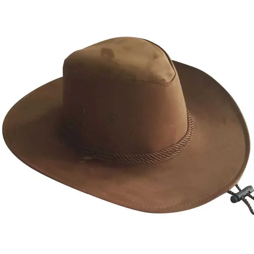Colorful Mens Western Cowboy Hat with Large Edged Gentleman Cowboy Girl Jazz Gift Western Cowboy Hat Mens Colorful Mongolian C W241225