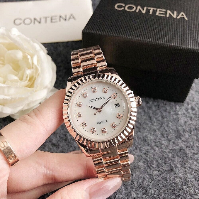 36MM Women diamond watches Luxury fashion Black Dial With Calendar Watch relogio Bracklet Folding Clasp Master Male gift luxury Lady Watches Women masculino