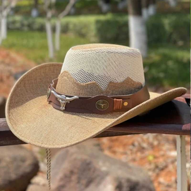 Fashion Cowboy Hat Music Festival Party Hat Wedding Accor Cowboy Sun Descends W241225