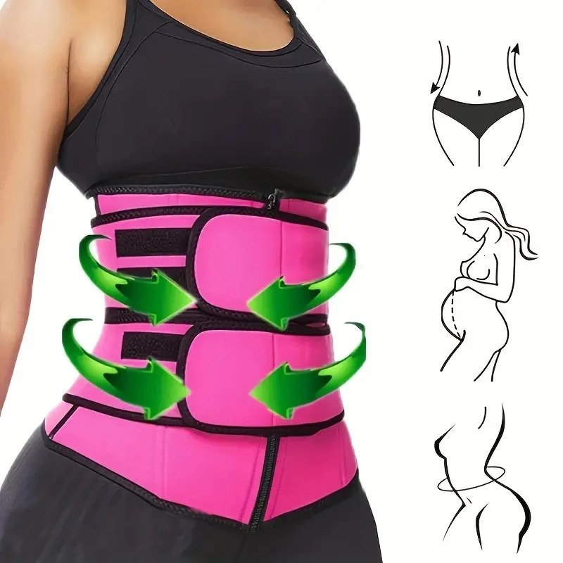 Neopren Waist Trainer Workout Trimmer Belt Sauna Sweat 241225