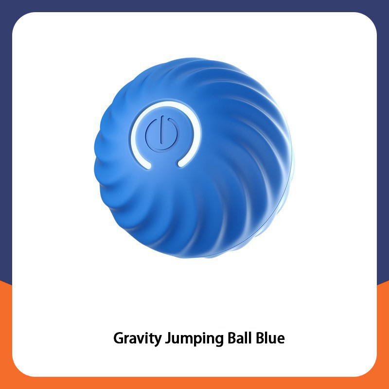 Gravitational jumping ball dog toys chewing ball automatic teasing dog artifacts self-excitement boredom pet electric cat toys