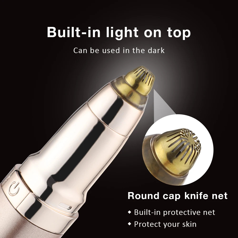 Heated Eyelash Curler Automatic Eyebrow Trimmer 2 IN 1 Electric Eyebrow Shaver Eyelash Curling Two-gear Temperature Adjustment 241226