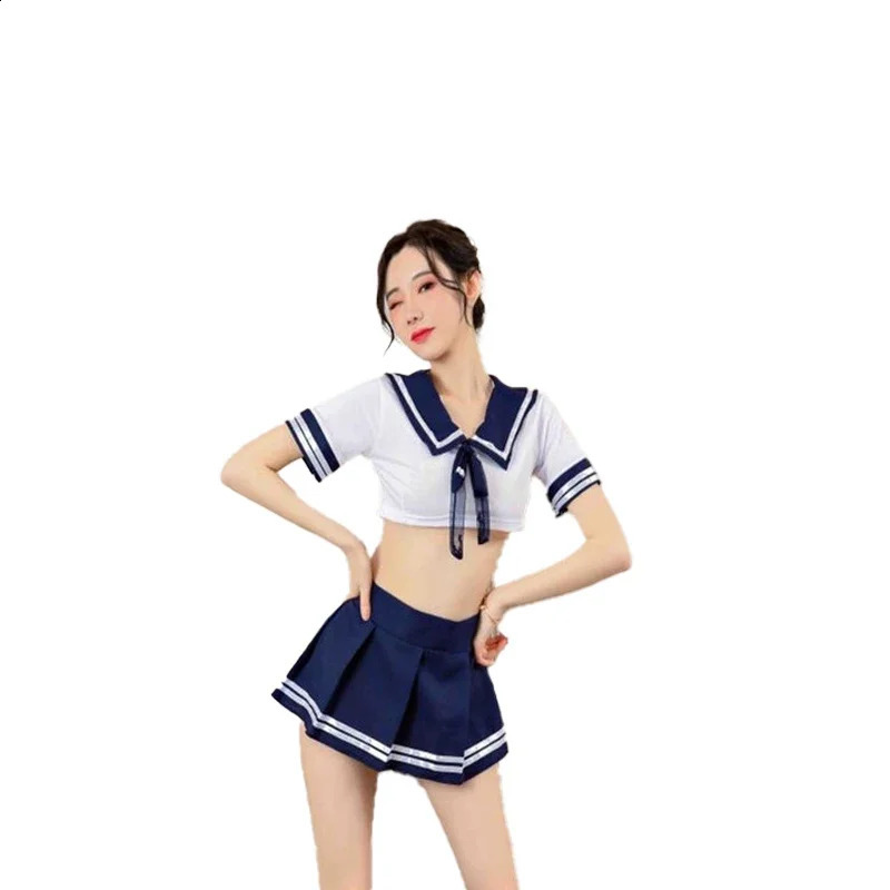 Japan/Korean Costume Schoolgirl Lingerie Dirndl School Girl Sexy Cute Costumes Women Cosplay Halloween Uniforms JK Clothing Sets 241226