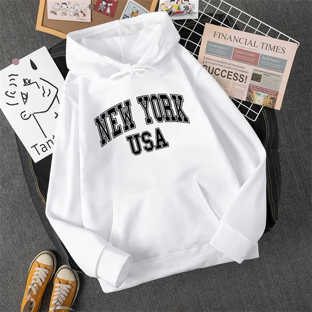 Women Hoody Street Casual Loose Oversized Hoodies Sweatshirt Autumn Fleece Hooded Hip Hop ONeck Clothing Female 241223