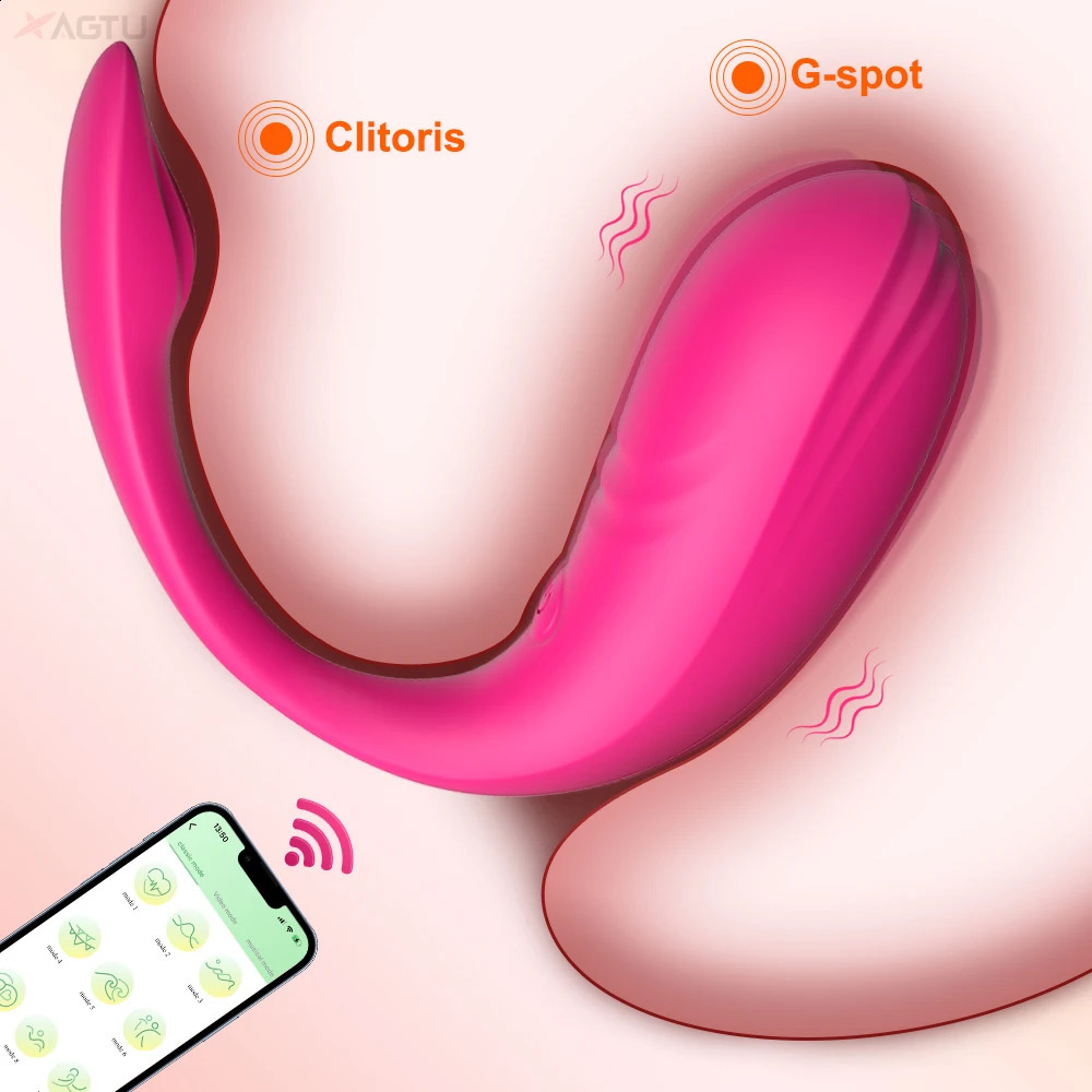 APP Bluetooth Vibration Love Egg Vibrator Vaginal G Spot Vibrating Stimulator Wearable Wireless Sex Toys For Adult Women 241226