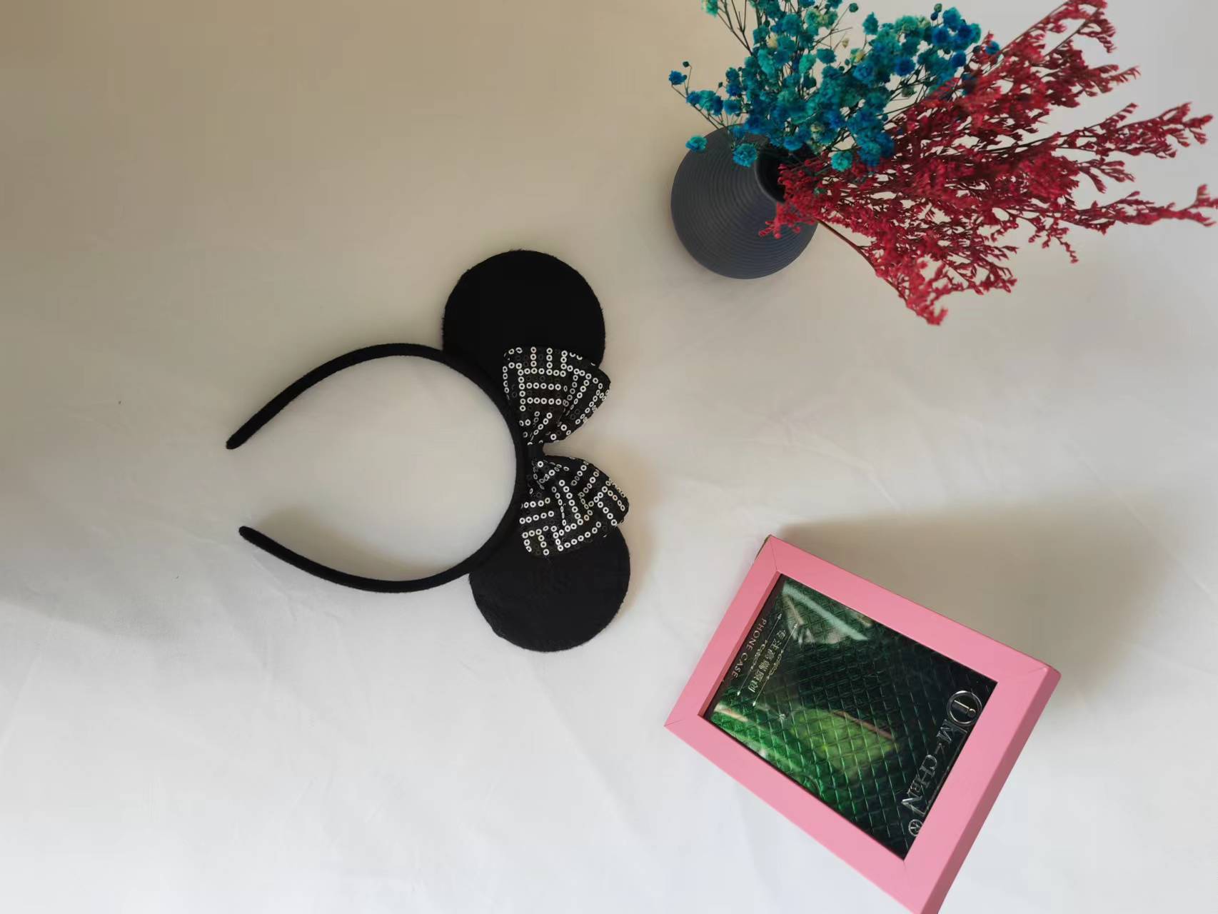 New hair bands from Europe and America cross-border holiday hot items simple mouse hair bands manufacturer wholesale