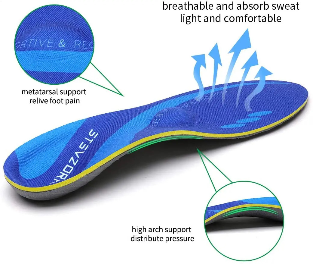 Ortic Shoe Insoles Original with Arch Support Unisex- Relieve Metatarsal Arch and Heel Pain 241226