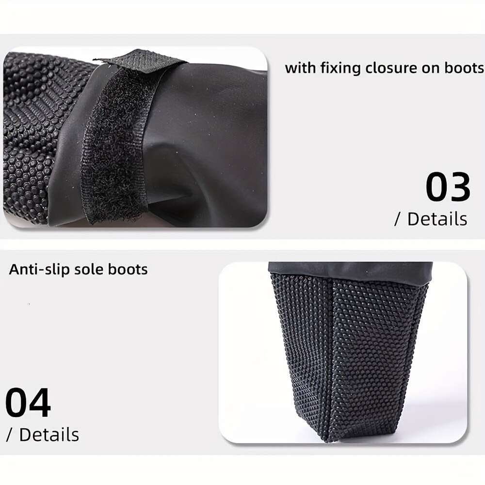 Waterproof Paw Boot Leggings Anti Slip Outdoor Walking Dog Shoes For Rainy