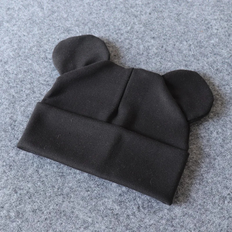 Baby Hat With Ears Cotton Warm born Accessories Girl Boy Autumn Winter For Kids Infant Toddler Beanie Cap Girls 241225