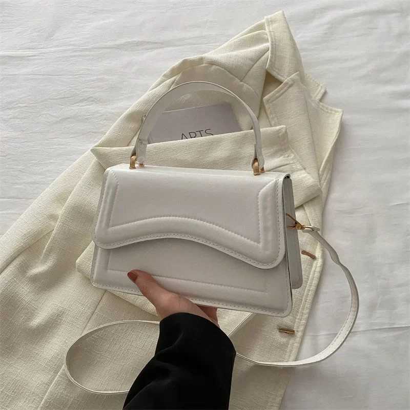 High Quality PU Leather Handbag Purse Womens Bag Solid Color Shoulder Crossbody Bags Lady Messenger Small Tote for Women GirlsXJ241225