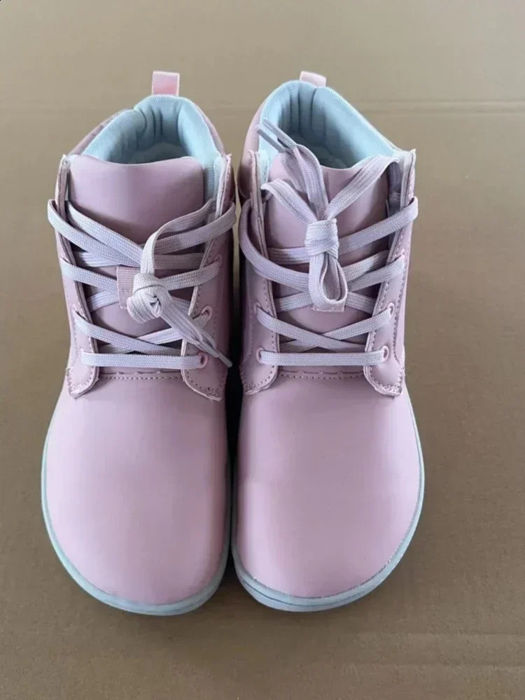 ZZFABER Adult Barefoot Boots Winter Ankle Warm Shoes for Women Men Outdoor Minimalist Snow Boots Comfortable Winter Boots241226