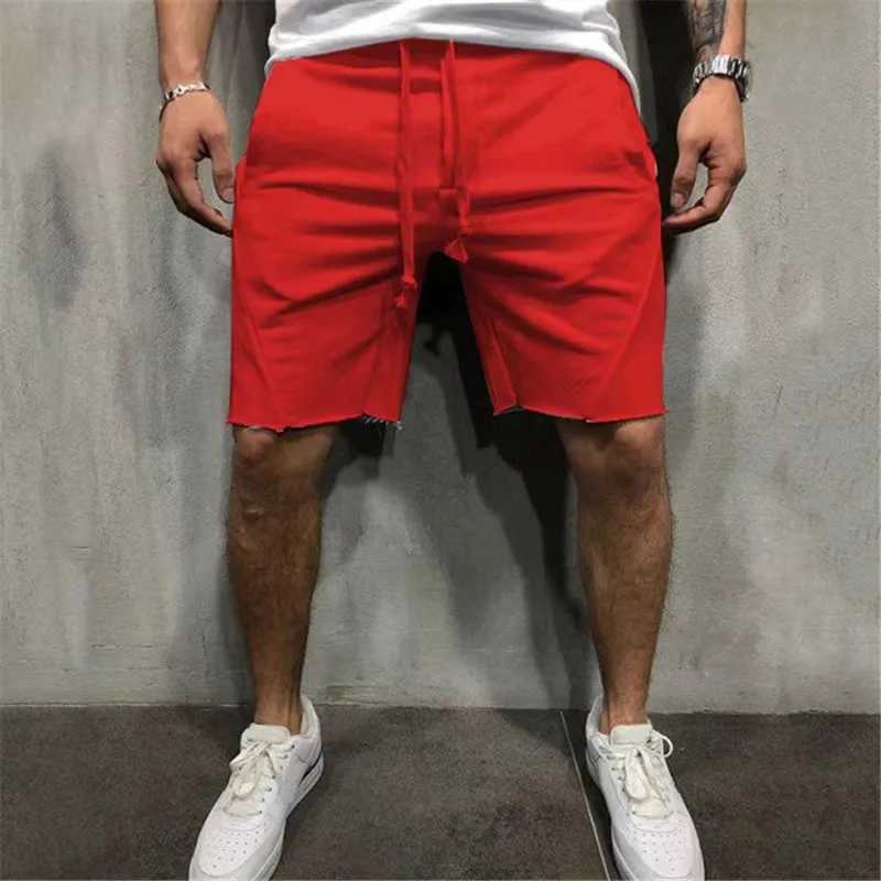 Brand 2022 New Summer Casual White Shorts mens summer Basic Short mens Korean slim cotton versatile fashion mens beach pantsXJ241226
