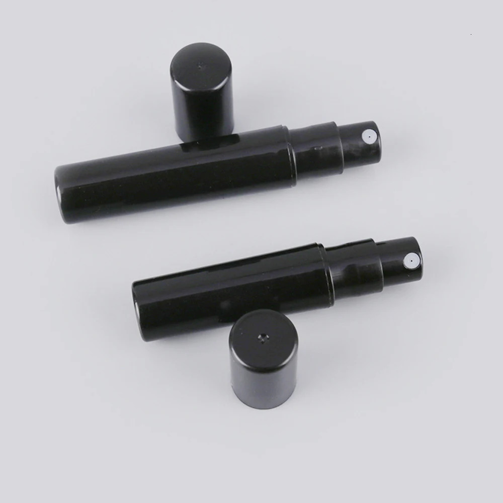 Black Plastic Perfume Pen Wholesale 2 3 4 5ml Atomizers Clasp Mini Plastic Spray Perfume Bottle Refillable Oil Bottles Atomizer 241225