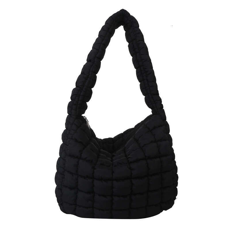 Wrinkle Fashion This Year's Trendy Shoulder Women's Summer New Casual Large Capacity Underarm Tote Bag