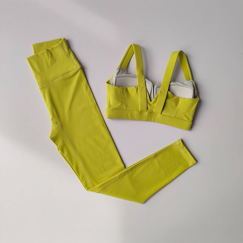 Seamless Yoga Set For Women, Workout Sportswear, Gym Clothing, Fiess, Push Up Bra, High Waist Leggings, 2Pcs Sports Suits