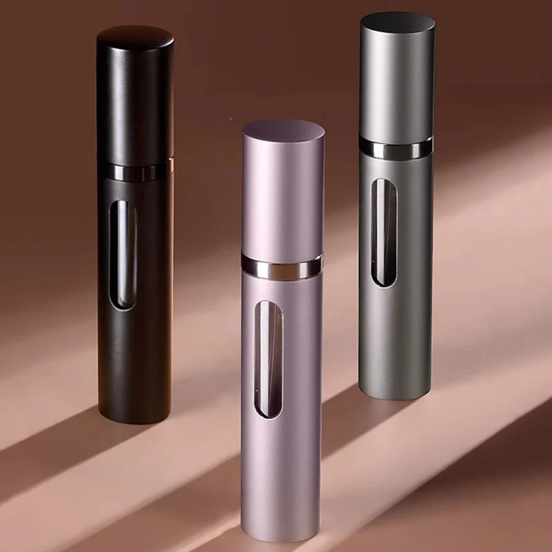 3Pcs Glass Refillable Perfume Bottle Spray Scent Pump Portable Travel Empty Cosmetic Containers Mini Spray Atomizer Bottles 241225