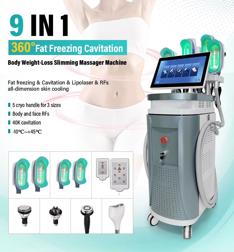 Hottest 2025 Fat Freezing Home Device 360 Cyrolipolysis Slimming Machine Low Investment High Return