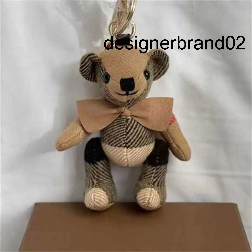 Designer Luxury Brands Kawaii Bear Keychain Cartoon Charm Vintage Toy Doll Car Keyring for Women Bag Ornament 7G5OаbUrbERrInEsSеMUO2 2