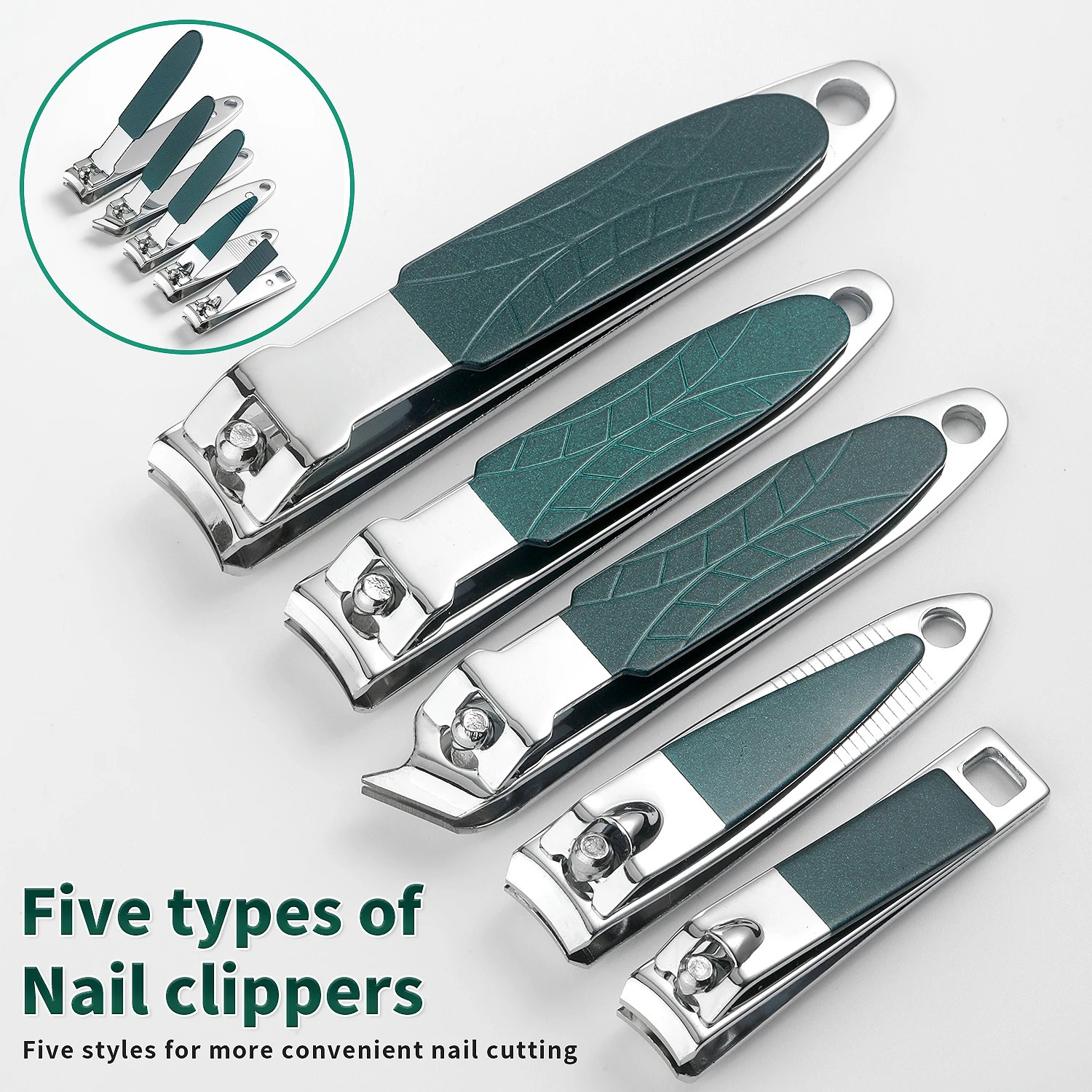 Manicure Set Pedicure Tools Set Nail Grooming Kit for Women Mens 40 in 1Dark Green Nail Manicure Kit Foot Hand Care Kit Nail 241225