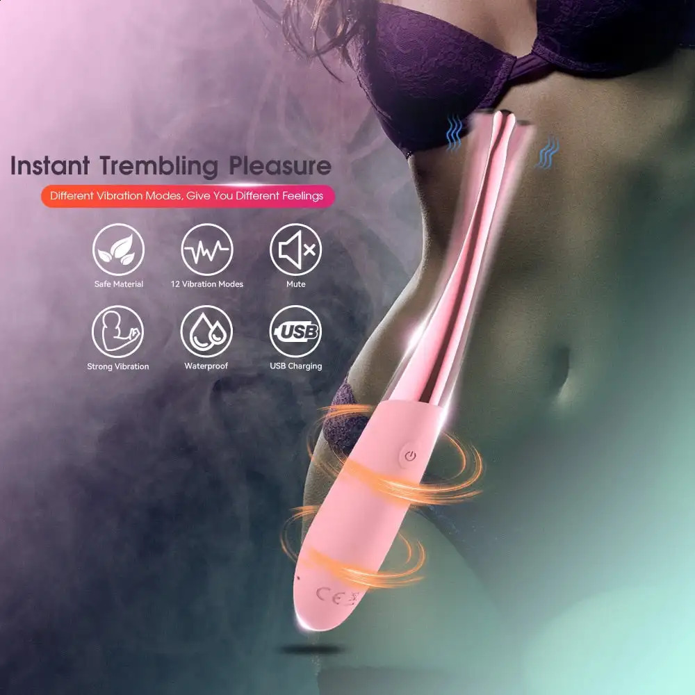 HESEKS Powerful Pinpoint Clitoral Stimulator G Spot Vibrators for Women Nipple Clitoris Female Vagina Massager 241226
